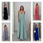 Lucky Life Kadın Ayarlabilir askılı  Aerobin Elbise