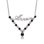 Gümüş Çiçek Annem Kadın Kolye