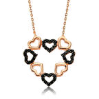 Gümüş Kalpli Aşk Kadın Kolye