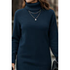 Lucky Life Kadın Uzun Kollu Balıkçı Yaka Triko Bluz