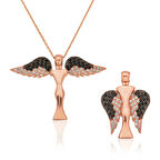 Gümüş Kanatlı Melek Kolye