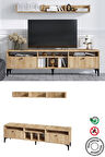 Decormet Drew Tv Ünitesi Safir Meşe -Dec-20043