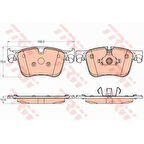 Psa Fren Balatası Ön - Fren Balatası Ön - Trw Gdb2035