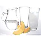 Paşabahçe rakı bardağı ve sürahi seti 7 prç.