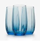 Paşabahçe Su Bardağı 420415 3Lü Linka Turkuaz 500cc