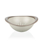 Qlüx İdeas Çift Renkli Süzgeç Kahve-Gri