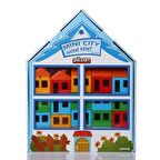 Pilsan 40 parça Mini Kent inşaat Seti