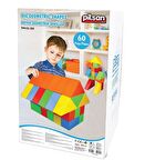Pilsan 03-234  Büyük Geometrik Şekiller 60 Parça Eğitici Oyuncak