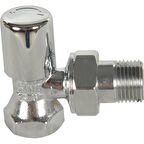 E.C.A 1/2 Krom Volanlı Köşe Radyatör Valfi 602120280