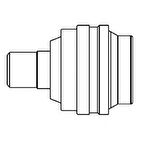 Vag Aks Kafası IC Sag Transporter T5 1,9tdi Axb 04> - Gsp 661020