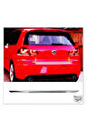 Vw Golf 6 Krom Bagaj Alt Çıtası 2008-2013 Arası P.çelik
