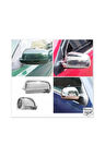Vw Passat 3b Krom Ayna Kapağı 2 Parça 1996-2001 Arası Paslanmaz Çelik