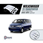 Vw T5  Uyumlu  Transporter Krom Kapı Kolu 3 Kapı 2003-2015 P. Çelik