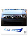 Vw T5 Transporter Krom Ön Panjur 2 Prç. 2010-2015 P. Çelik