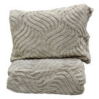 COMFORT SET YORGAN SETİ SETİ ÇİFT KİŞİLİK LUMOS CAPPUCİNO