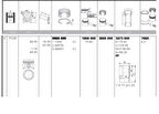 Psa Motor Piston Segman Gomlek Takım P205 P106 P206 Ax Bx C15 P405 II P309 P205 II Partner Berlingo Tu3j - Yenmak 7888-Std