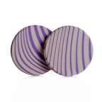 2 Renkli Latex Sünger(2 Adet) Eflatun