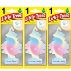 Little Trees Oto Kokusu 3'lü Pamuk Şeker