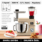 KİNGPRO MODORE MODORE KSM4000 MUTFAK ŞEFİ-ALTIN