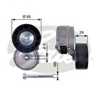 Fiat V Kayıs Gergisi Komple - V Kayıs Gergisi Komple - Gts T38364