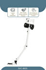 Sinbo Svc-8635 Bldc Motorlu Dikey Kablosuz Şarjlı Led Aydınlatmalı Süpürge