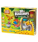 Üç Boyutlu Dinozor Hamur Set Oyuncak
