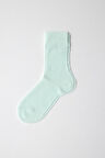Merserize Erkek Soket Çorap Turkuaz