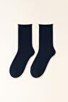 Kadın Harold Bambu Soket Çorap Lacivert
