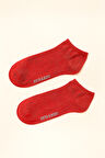 Çocuk Step Çorap Kırmızı