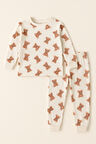 Çocuk Teddy Desenli Pijama Takımı
