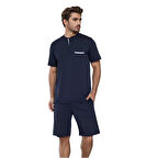 Confeo 940.107 Erkek Modal Patlı Şortlu Pijama Takım
