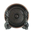 FKN İkili Hamam Taslı Bakır Eskitme Osmanlı Musluk