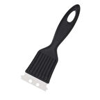 Mangal BBQ Temizlik Fırçası Ergonomik Paslanmaz Çelik Kıllar Mangal Fırçası