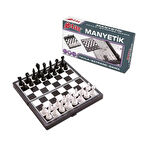 Star Okey Manyetik 3 Lü Oyun Seti Tavla Satranç Dama