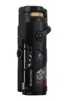 Quantoro Tek Torch Pürmüz Delicili/İğneli Siyah Metal Puro Çakmağı - TRZ1181