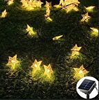 SGE TEKNOLOJİ 5 M 20 LED YILDIZ GÜNEŞ ENERJİLİ BAHÇE AYDINLATMA SOLAR BAHÇE SÜSÜ