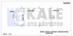 Renault Klima Radyatoru  Megane I 1.4 E 96 03 - Kale 344320
