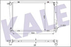Kore Su Radyatörü - M/t 650x445x26 - Kal 350520