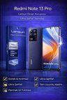 Lensun Ultra Şeffaf Redmi Note 13 Pro Ekran Koruyucu Film