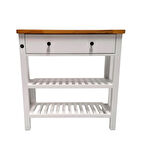 Fast Mat Lake Beyaz Mutfak Servant Mobilyası