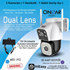 6Mp ( 3+3 ) WİFİ 2 Kameralı Kablosuz Güvenlik Kamerası