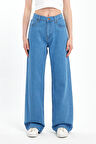 Alexandra 010 Wıde Leg Fıt Denim Pantolon 0916