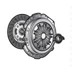 Nissan Debriyaj Seti Nissan Primera 1,8 2,0 2001> - Valeo Ns103