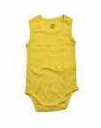 Mini Damla Body Askılı Penye Sarı
