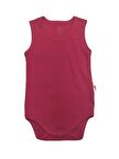 Albimini Minidamla Penye Askılı Body (2-4 Yaş) 43154 Kırmızı