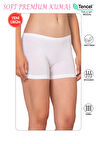 Özkan 27782 Kadın Premium Kumaş Modal Pamuklu Esnek Rahat Mini Boxer Şort Tayt