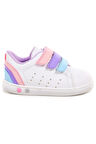 Kiko Kids Lunce Cırtlı Işıklı Kız Bebek Spor Ayakkabı