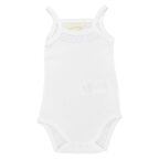 Mini Damla Penye İp Askılı Ay Bebek Body 44281