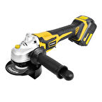 RTRMAX RTX2055 Şarjlı Avuç Taşlama Makinası Kömürsüz 115 mm 2x4 Ah Çift Akü X-Lion - Akü Dahil