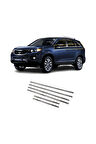 Kia Sorento Uyumlu Krom Cam Çıtası 6 Parça 2009-2014 Arası Paslanmaz Çelik